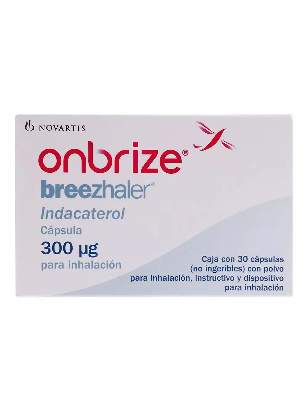 Onbrize Breezhaler 300 Mcg Con 30 Cápsulas