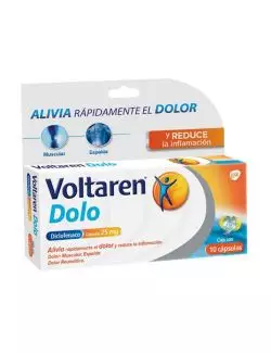 Voltarén Dolo 25 mg 10 Cápsulas