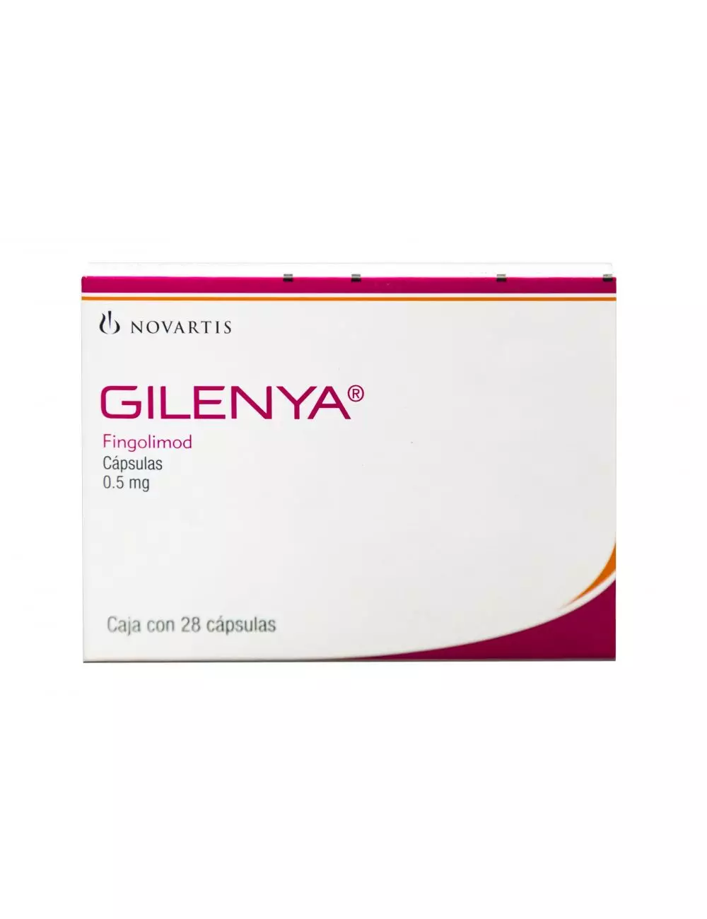 Gilenya® 0.5 mg (Fingolimod) - Caja con 28 Cápsulas - Laboratorio Novartis