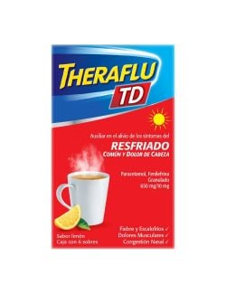 Theraflu Exthegran TD 10mg Caja Con 6 Sobres