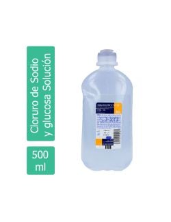 Solución DX - CS Solución Inyectable 0.9%-5% Botella Con 500 mL