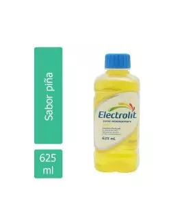 Electrolit Suero Rehidratante Botella Con 625mL Sabor Piña