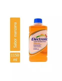 Electrolit Suero Rehidratante Botella Con 1150mL Sabor Manzana