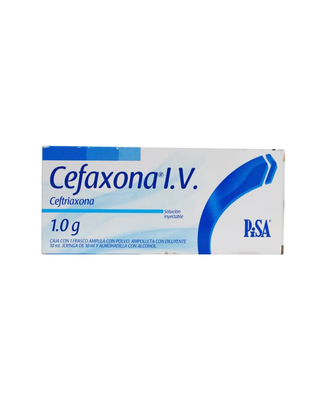 Cefaxona I.V. 1 g Frasco Ámpula y Diluyente Con 10 mL RX2