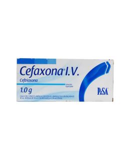 Cefaxona I.V. 1 g Frasco Ámpula y Diluyente Con 10 mL RX2