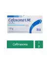 Cefaxona I.M 1 g Caja con Frasco Ampula RX2