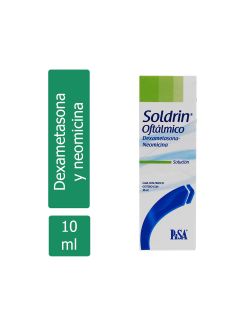 Soldrin Oftalmico Solución Caja Con Frasco Con 10 mL - RX