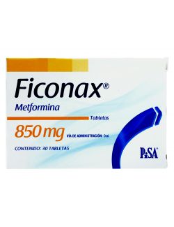 Ficonax 850 mg Caja Con 30 Tabletas