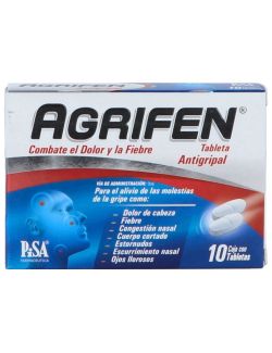 Agrifen Caja Con 10 Tabletas