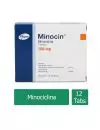 Minocin 100 mg Caja Con 12 Tabletas - RX2