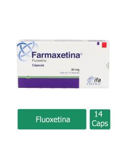 Farmaxetina 20mg Caja Con 14 Cápsulas