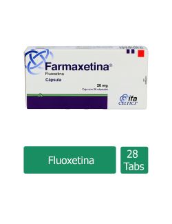 Farmaxetina 20 mg Caja Con 28 Cápsulas