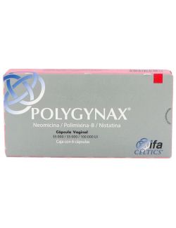 Polygynax 35000UI/35000UI/100000UI Caja Con 6 Cápsulas Vaginales