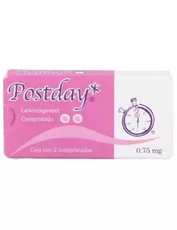 Postday 0.75 mg Caja Con 2 Tabletas