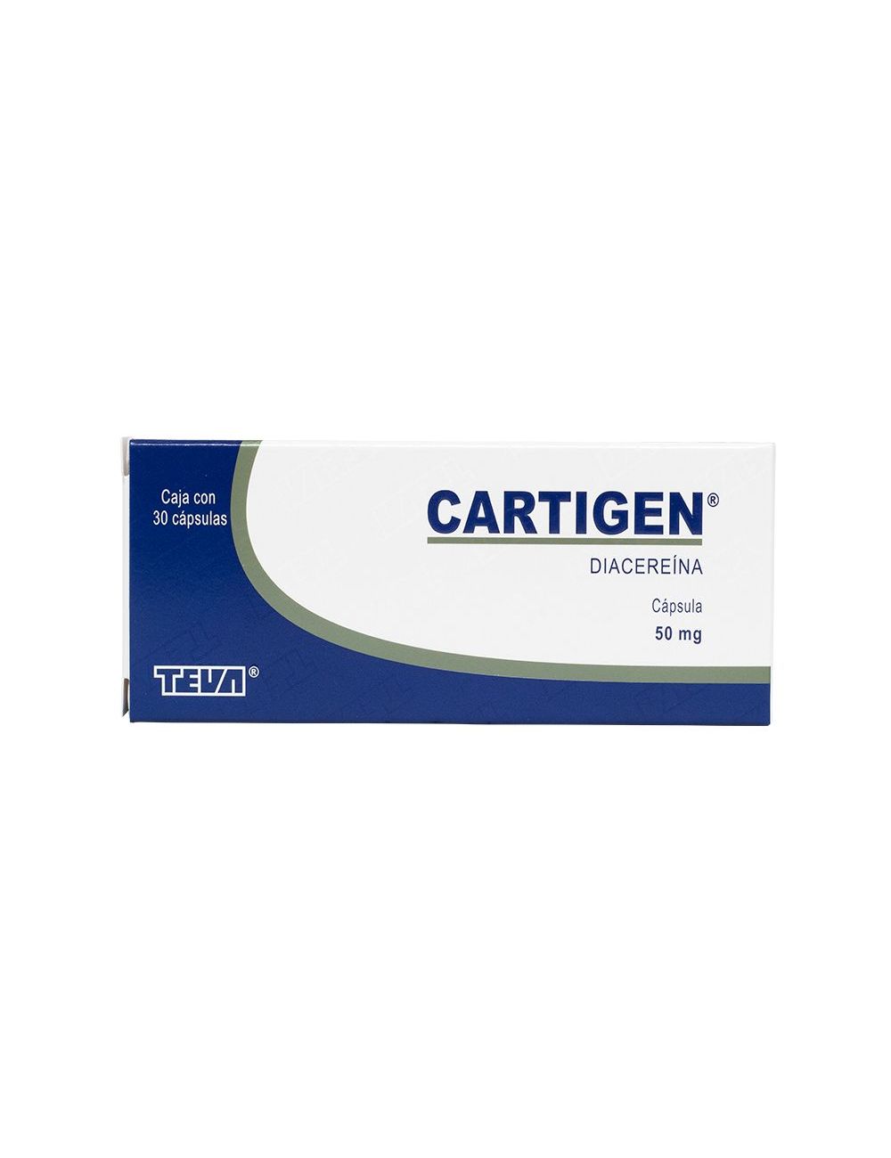 Cartigen 50 mg Caja Con 30 Cápsulas