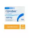 Ciprobac 500 mg Caja Con 14 Tabletas - RX2