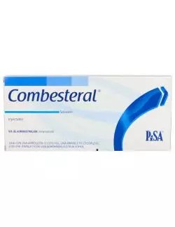 Combesteral Caja Con Ampolleta De 1 mL y Dos Ampolletas De 2 mL - RX