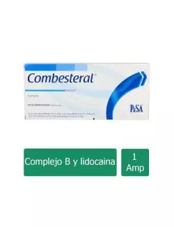 Combesteral Caja Con Ampolleta De 1 mL y Dos Ampolletas De 2 mL - RX