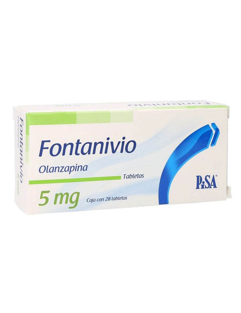 Fontanivio® 5 mg - Caja con 28 Tabletas (Olanzapina) - Laboratorio PiSA