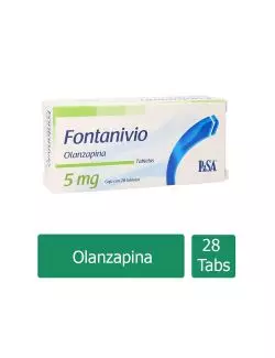 Fontanivio® 5 mg - Caja con 28 Tabletas (Olanzapina) - Laboratorio PiSA