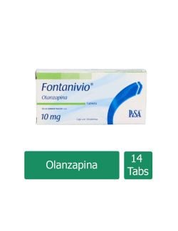 Fontanivio® 10 mg (Olanzapina) - 14 Tabletas - PISA