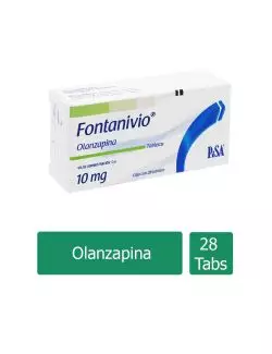 Fontanivio® 10 mg (Olanzapina) - 28 Tabletas - Pisa