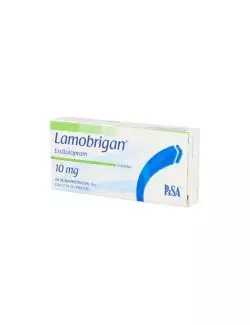 Lamobrigan 10 mg Caja Con 14 Tabletas