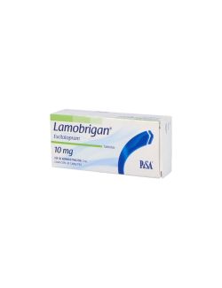 Lamobrigan 10 mg Caja Con 28 Tabletas