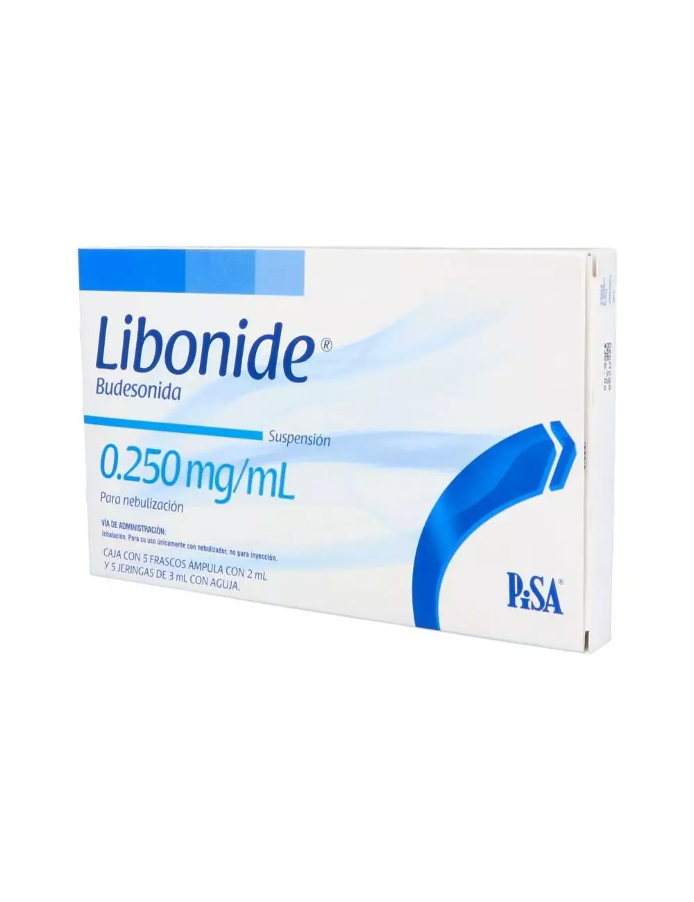 Libonide 0.250mg/mL Caja Con 5 Frascos Ámpula