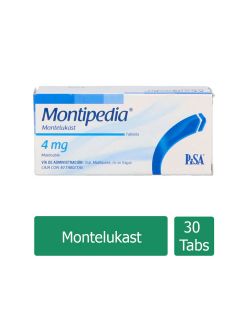 Montipedia 4 mg Caja Con 30 Tabletas Masticables