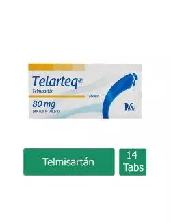 Telarteq 80 mg Caja Con 14 Tabletas