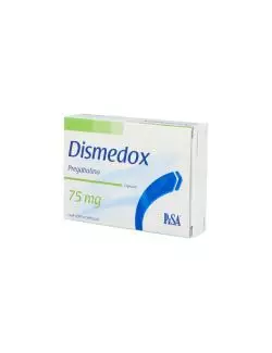 Dismedox 75mg Caja Con 14 Cápsulas