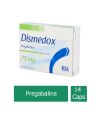 Dismedox 75mg Caja Con 14 Cápsulas