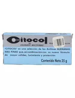 Citocol Colorante Multifibras Caja Con Barra Con 25 g Azul Claro