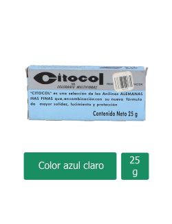 Citocol Colorante Multifibras Caja Con Barra Con 25 g Azul Claro