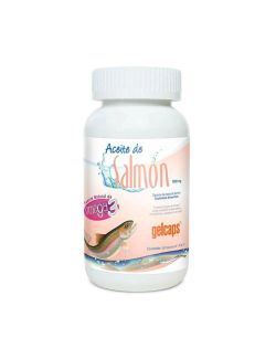 Gelcaps Aceite De Salmón 1000 mg Frasco Con 100 Cápsulas