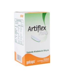 Gelcaps Artiflex Forte Frasco Con 40 Tabletas