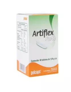 Gelcaps Artiflex Forte Frasco Con 40 Tabletas