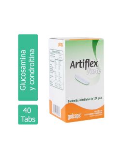 Gelcaps Artiflex Forte Frasco Con 40 Tabletas