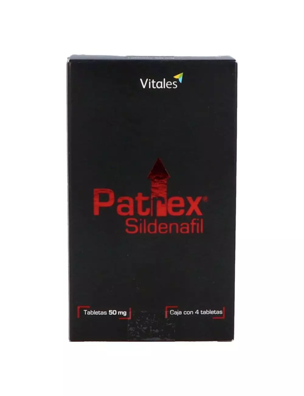 Patrex 50 mg Caja Con 4 Tabletas Recubiertas