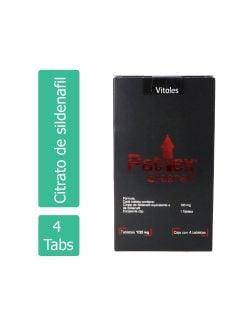 Patrex 100mg Caja Con 4 Tabletas Recubiertas