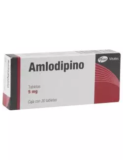 Amlodipino 5mg Caja Con 30 Tabletas