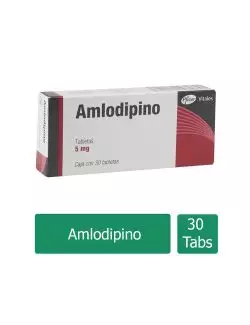 Amlodipino 5mg Caja Con 30 Tabletas