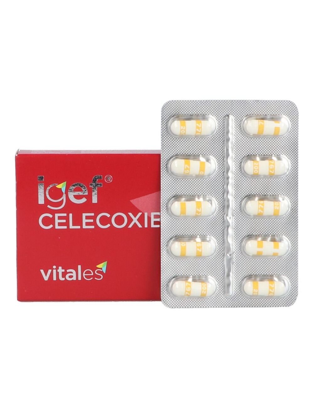 Igef 200 mg Caja Con 10 Cápsulas