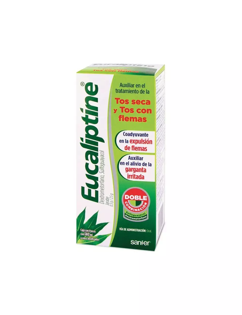 Eucaliptine Frasco Con Jarabe 140 mL