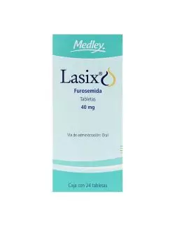 Lasix 40 mg Caja Con 24 Tabletas