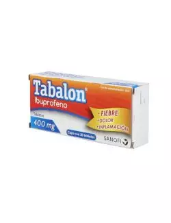 Tabalon 400 mg Caja Con 20 Tabletas