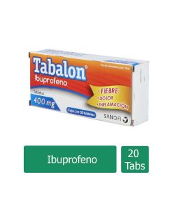 Tabalon 400 mg Caja Con 20 Tabletas