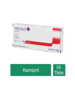 Tritace 2.5mg Caja Con 16 Tabletas