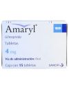 Amaryl® 4 mg - 15 Tabletas | Glimepirida | SANOFI